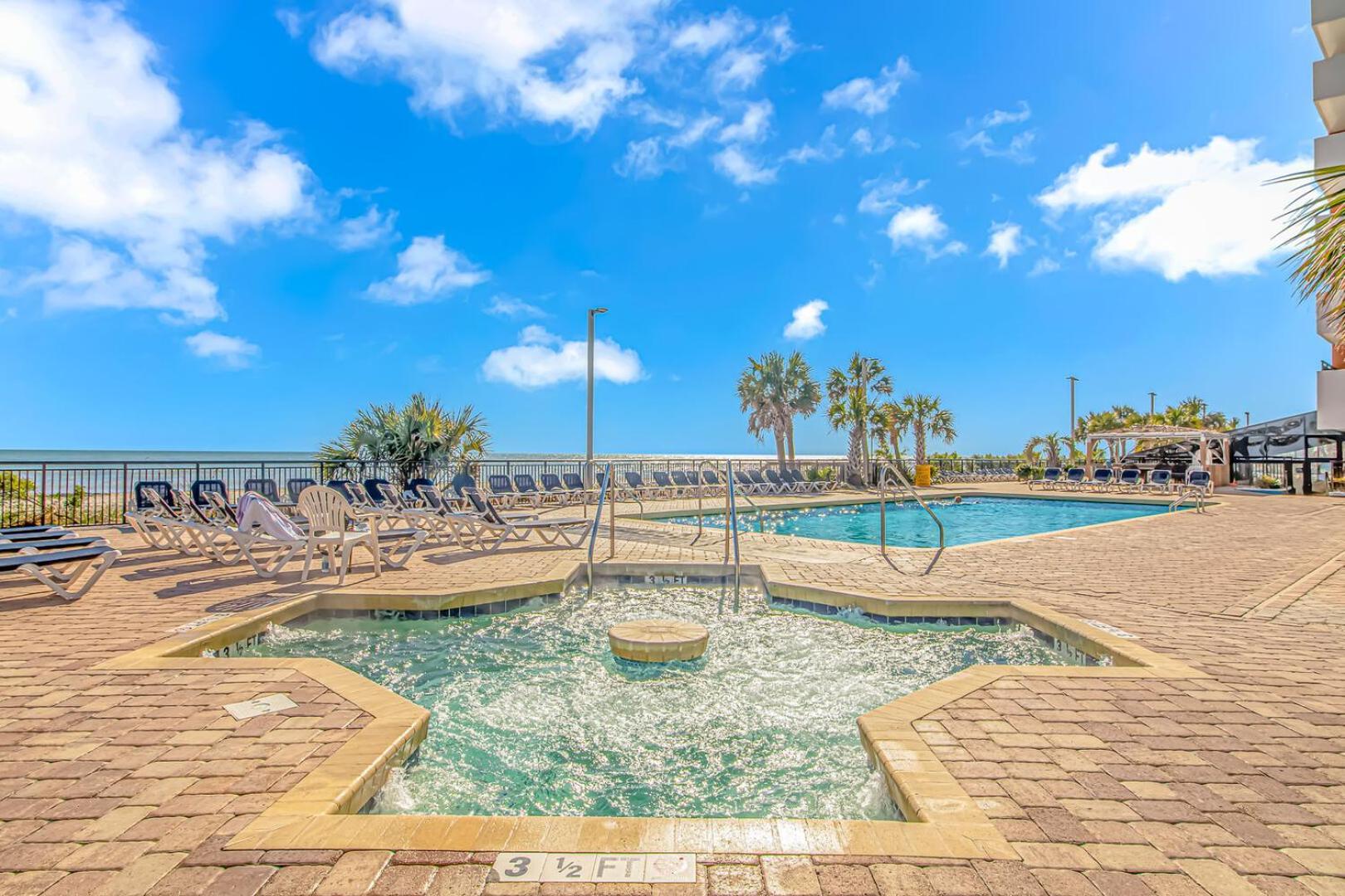 Oceanview 1 Bedroom Suite Landmark Resort 548 Perfect For A Couple Or Party Of 4 Myrtle Beach Exteriör bild