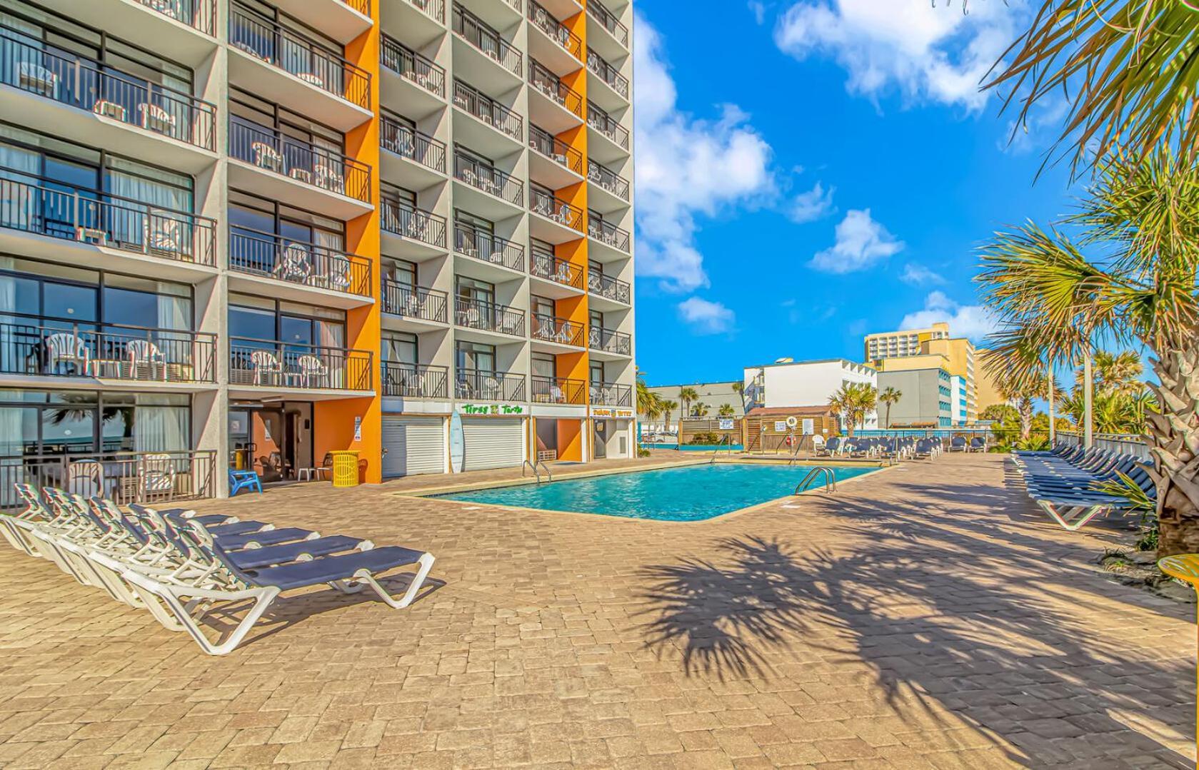 Oceanview 1 Bedroom Suite Landmark Resort 548 Perfect For A Couple Or Party Of 4 Myrtle Beach Exteriör bild
