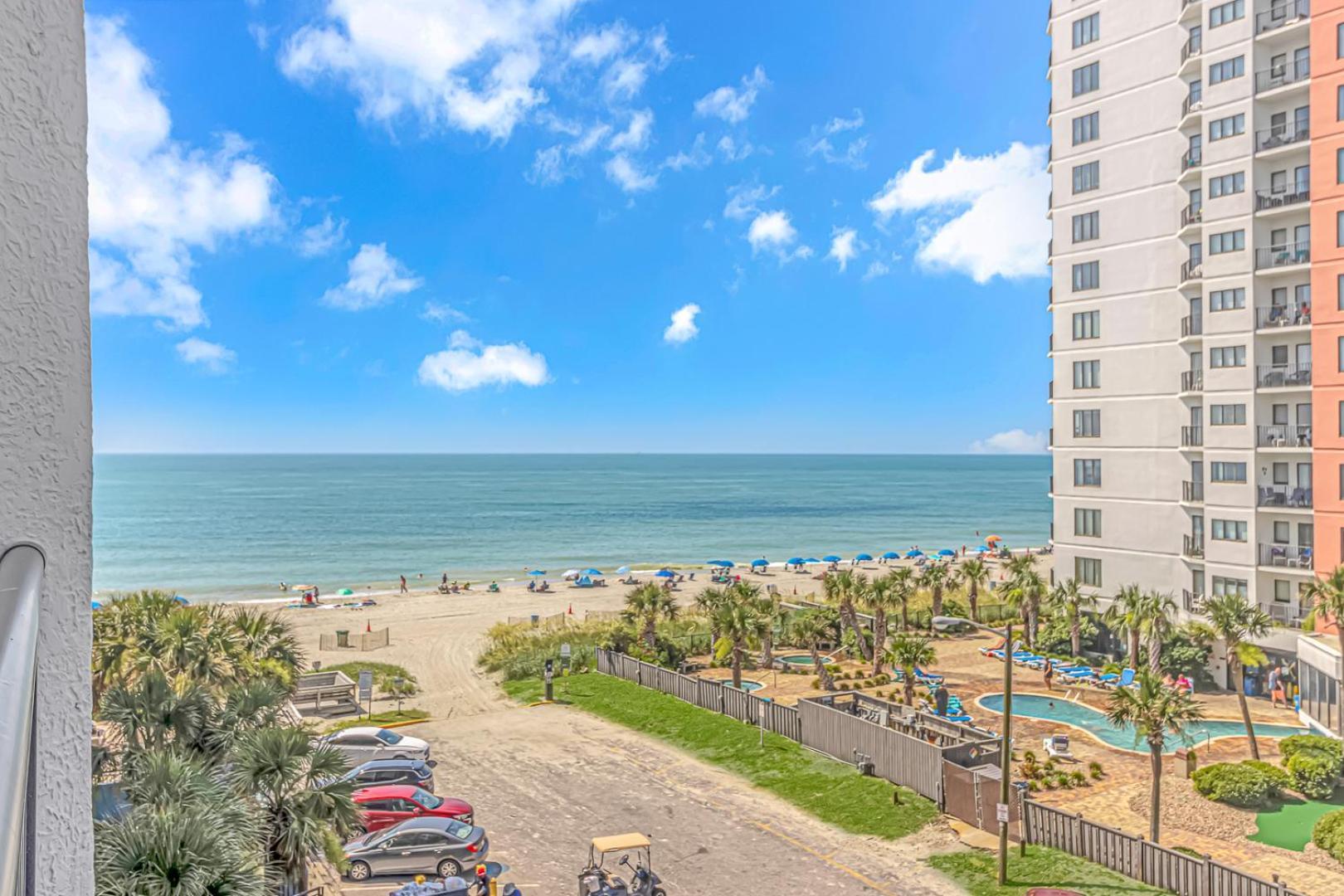 Oceanview 1 Bedroom Suite Landmark Resort 548 Perfect For A Couple Or Party Of 4 Myrtle Beach Exteriör bild